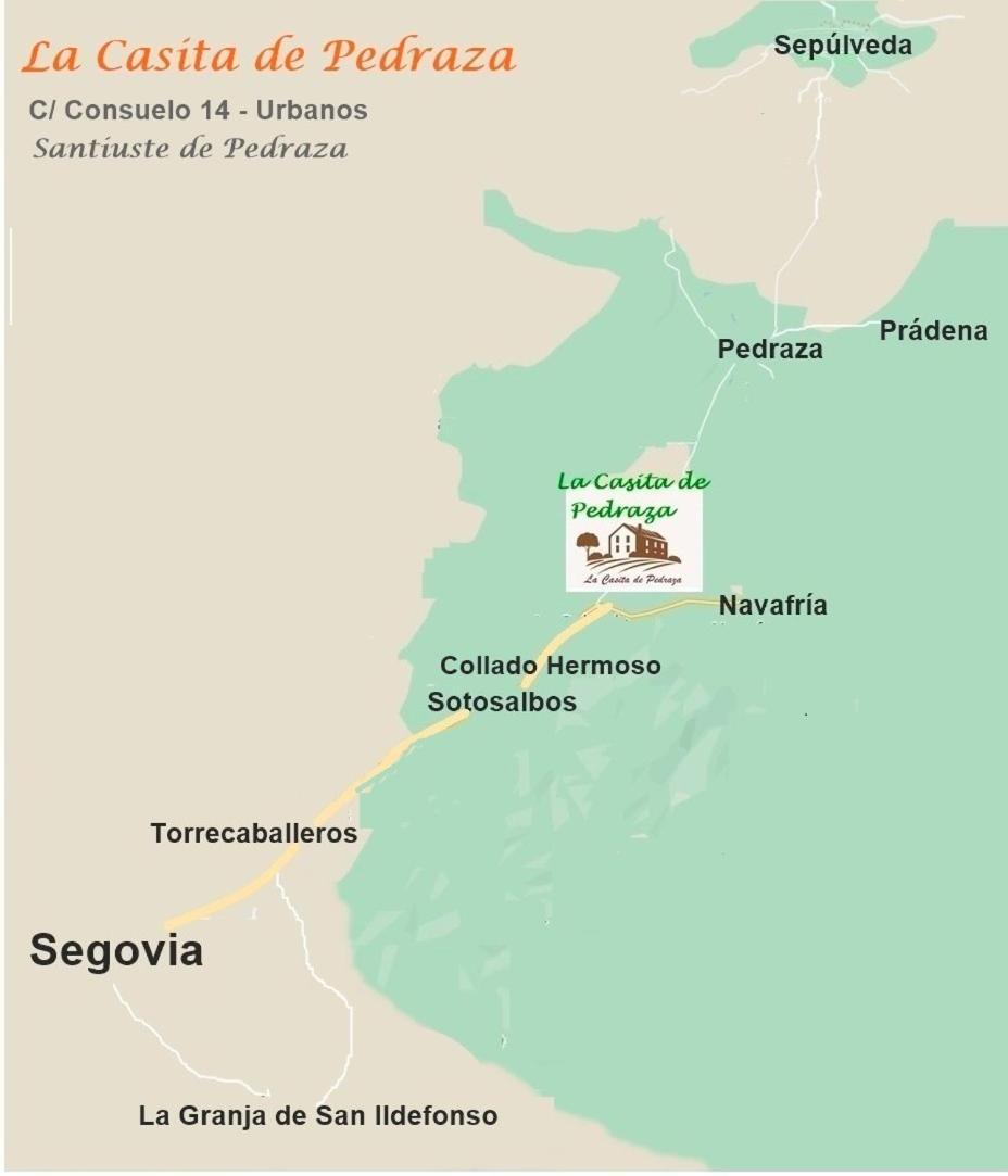 Вилла La Casita De Pedraza Сеговия Экстерьер фото